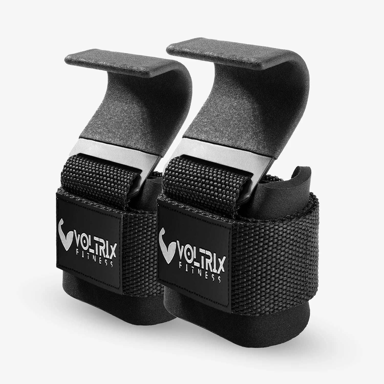 Weight Lifting Hook Black Voltrix Fitness